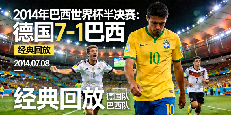 2014年巴西世界杯德国7比1大胜巴西的半决赛回放封面